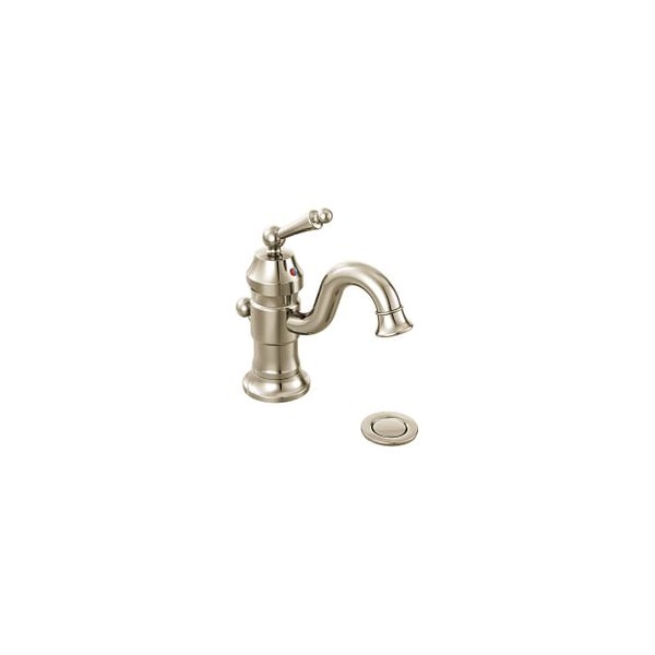 Polished Nickel One-Handle Bathroom Faucet